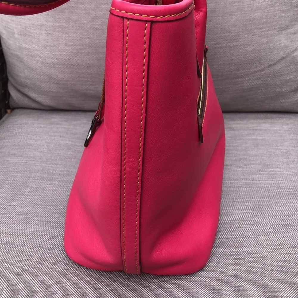 Dooney & Bourke Florentine Fuchsia Pink tote - Picture 5 of 12